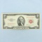 1953 $2 Red Note Uncirculated Bill
