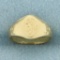Antique Engraved Baby Ring In 14k Yellow Gold