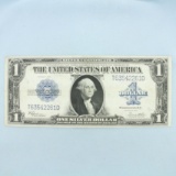 1923 $1 Silver Certificate Blue Note Bill Funnyback