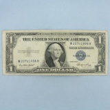 1935 Or 1957 $1 Silver Certificate Blue Seal Bill