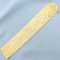 Tri-color Wide Woven Mesh Bracelet In 18k Yellow, Rose, And White Gold