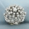 Diamond Starburst Ring In 14k White Gold