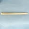 Vintage Diamond Tie Bar Clip In 14k Yellow Gold