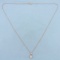 Crown Of Light Crown Sun Necklace In 14k Rose Gold