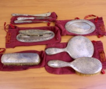 Antique Gorham Vanite Dresser Set Of 8
