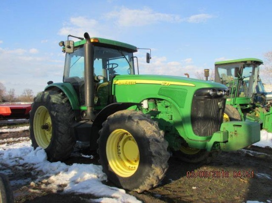 John Deere 8120 mfd, PS trans, 2004 in very good condition