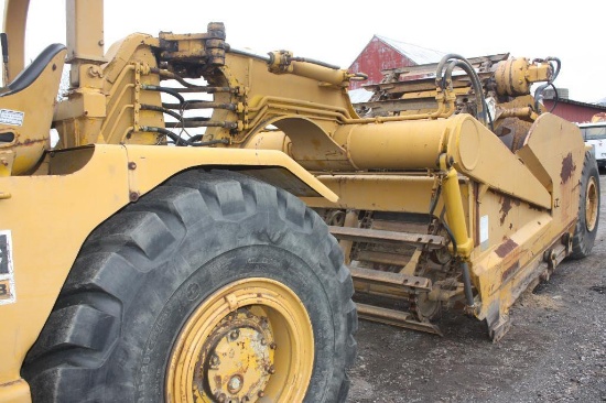 Cat 613B self loading pan