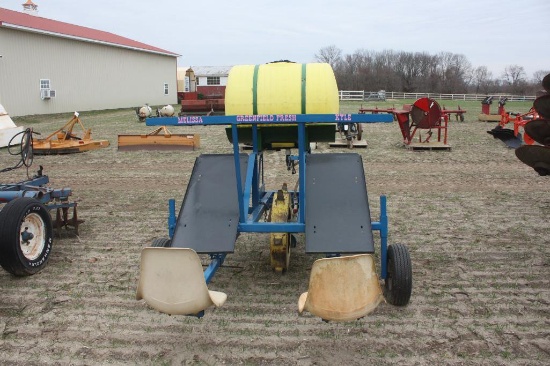 1 row Water Wheel transplanter,