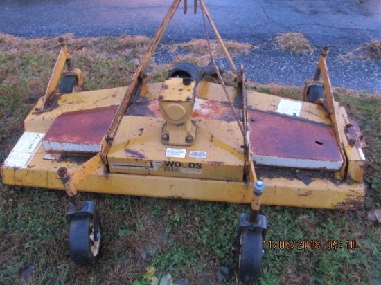 Woods 3 pt 6' RM 660 rotary mower,