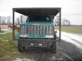 1983 GMC Top Kick with sleeper cab, and head rack