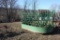 Oval shaped, Round bale feeder,