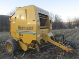Vermeer 504 series L Silage Special, round baler, 4' X 5' twine tie, in good cond, estimate of a