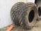 2) Good used Good Year All Weather 23.1 X 30 diamond tread, 10 ply