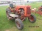 AC model B with Woods belly mower, Nice straight tractor