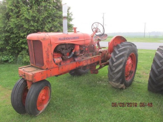 AC WD-45 fairly complete tractor for parts or repair