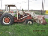 Ford 4040 Industrial tractor with 712 loader,