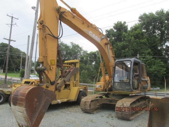 Case CX160 track hoe S# DACO71653A with Geith thumb,