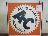 Allis-Chalmers metal sign