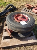 Farmall 450 etc tricycle front end with tires