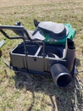 bagger system for lawn mower