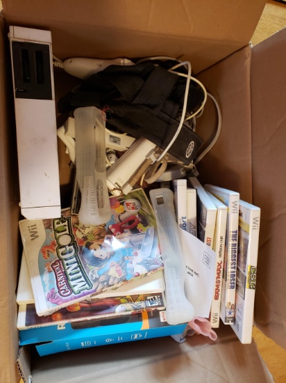 Box lot Nintendo Wii