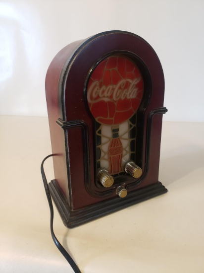 Coca-Cola replica AM FM radio