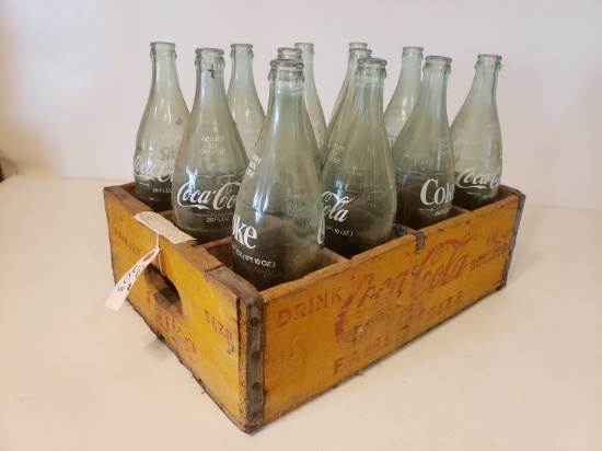 Coca-Cola large bottle carrier with bottles