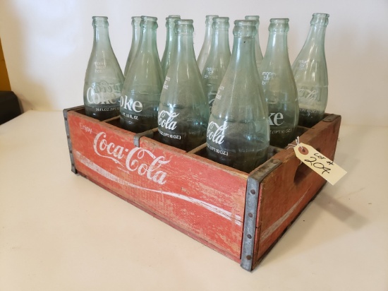 Coca-Cola large bottle carrier with bottles