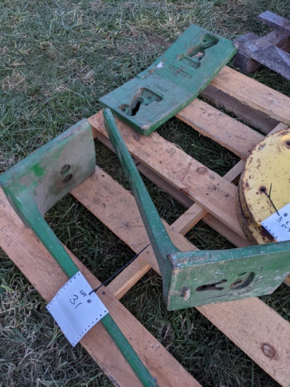 JD starter weights w/ 1 slab