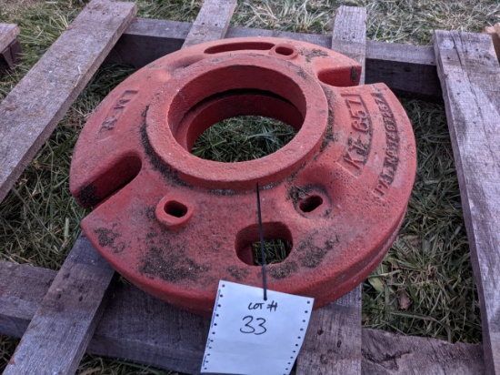 MM rear wheel weights