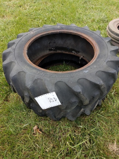 Pair of 11.2x24" tires