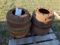 Lot of 4 truck drums