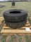 Pair of Goodyear 10R17.5 tires