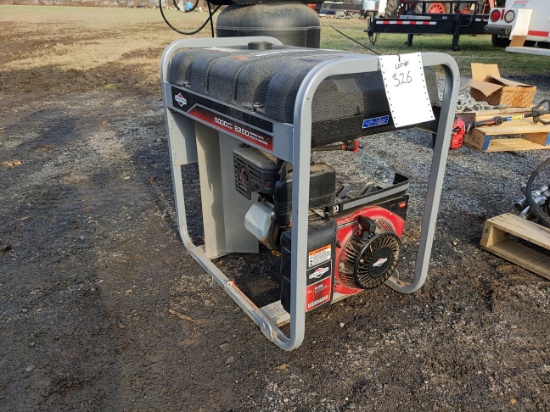 B&S 5000 watt generator