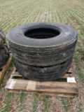 Pair of 315/80R22.5 Michelin tires