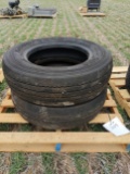 Pair of Goodyear 215/75R17.5 tires
