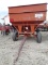 Unverferth gravity bin on Gehl wagon gears