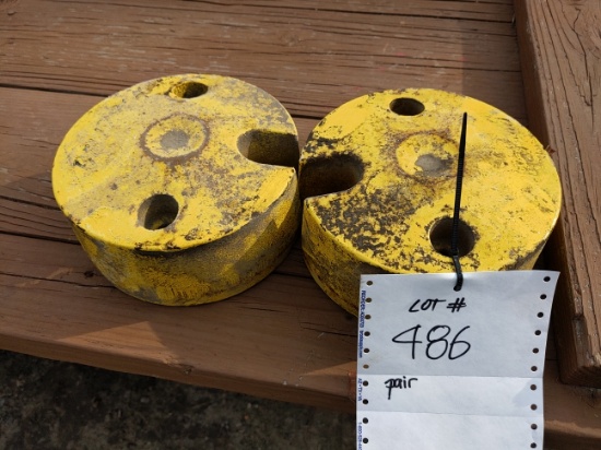 John Deere 30# front wheel weights