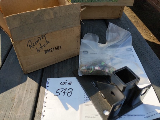 John Deere Gator receiver hitch