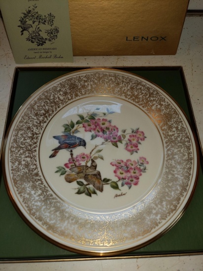 1975 Lenox Boehm American Restart plate