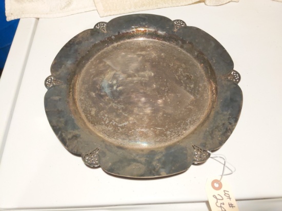 Wm Rodgers silver tray