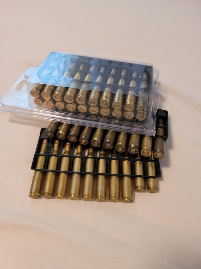 Full box 270 ammunitionw /partial box.