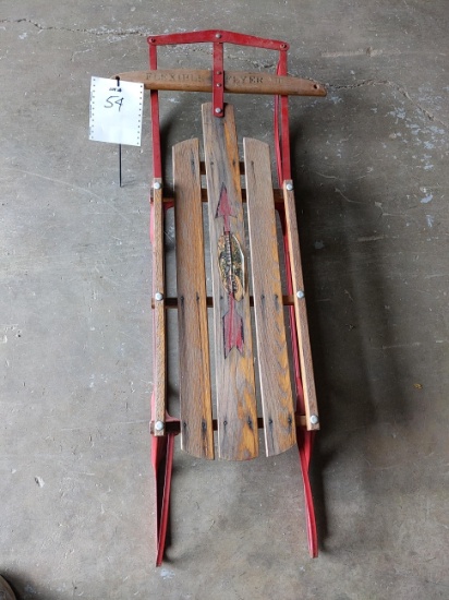 Flexible Flyer sled