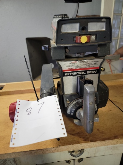 Craftsman 10" radial arm saw