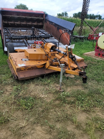 Woods D-80 – 3 spindle, pto, driven trailer type “