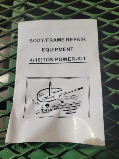 Body repair kit, 10 ton hydraulic