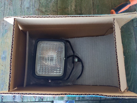 Kubota rear work light, V4223