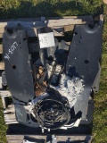 1 set misc loader brackets & grill guard