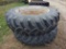 16.9x38 Goodyear tires on 9 bolt dual rims