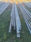 3 inch by 40' long, irrigation pipe w/sprinklers